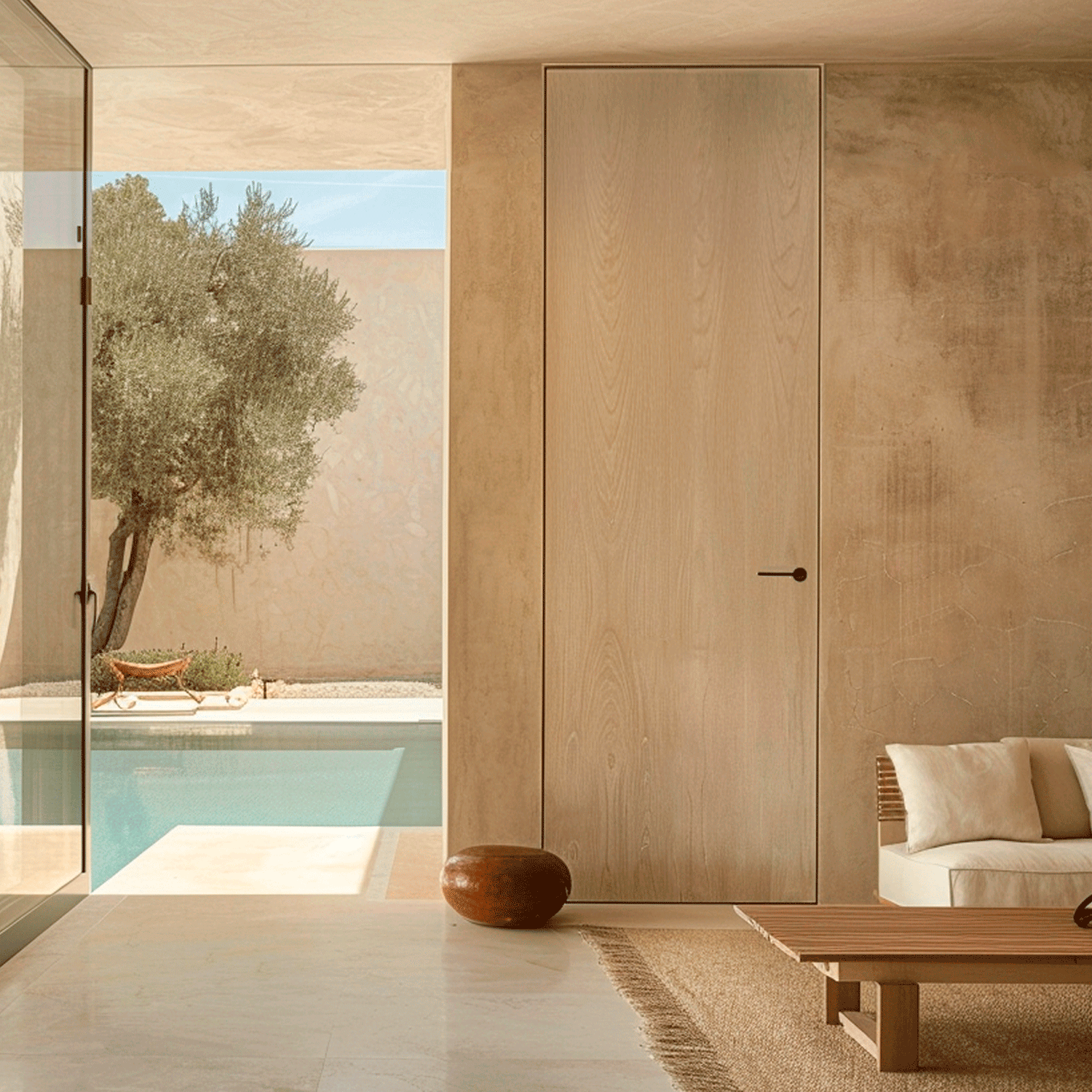 puertas ocultas hasta techo